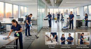 Top 9 Advantages of Hiring Professional Office Cleaning Services