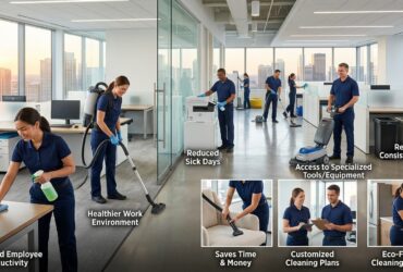 Top 9 Advantages of Hiring Professional Office Cleaning Services